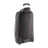 Caribee Adventure 70L Hybrid wheel backpack Black rear concealable harness