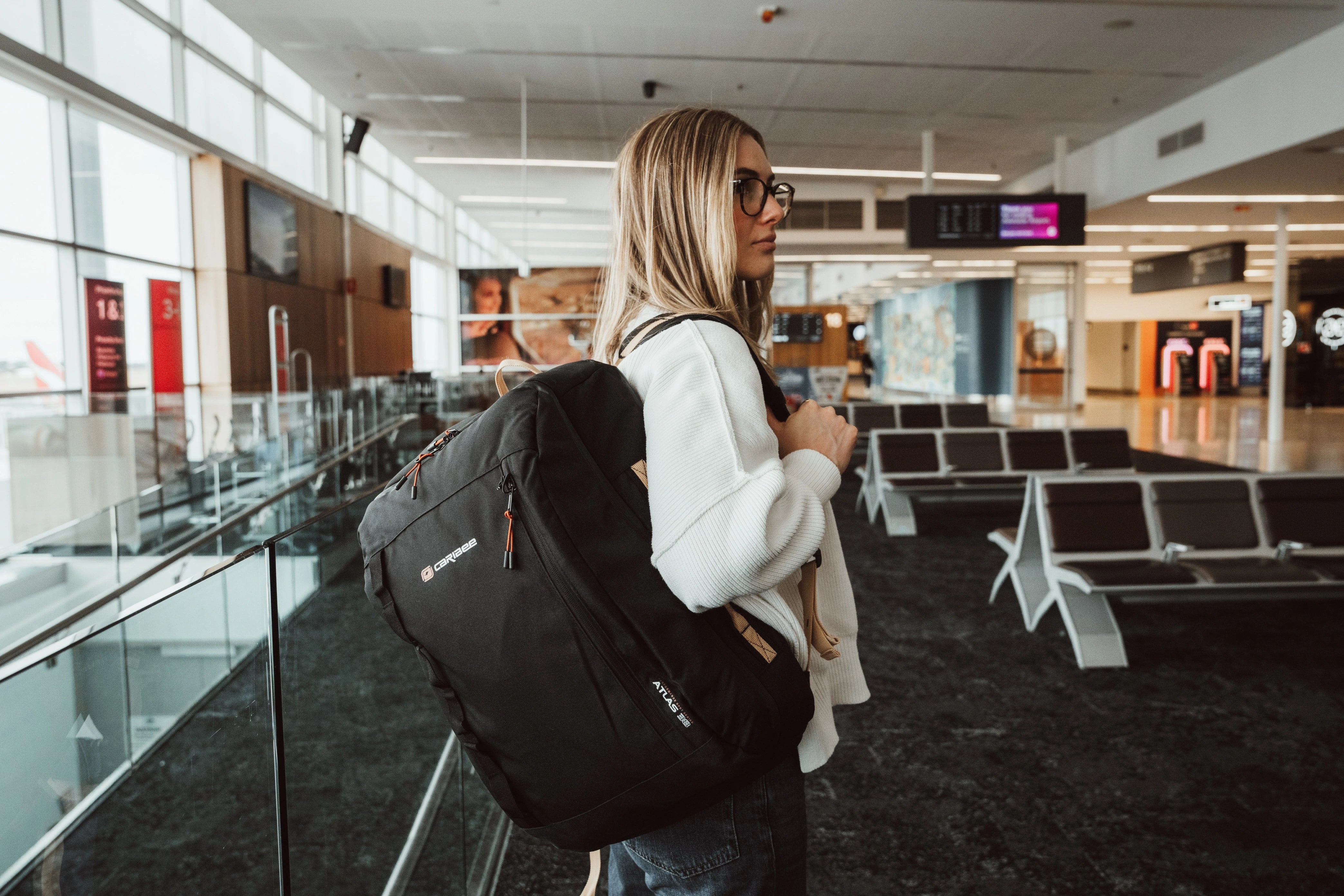Atlas 38L RPET Carry On Backpack