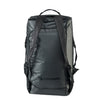 Caribee Titan 50L Gear Bag Black concealable shoulder straps upright