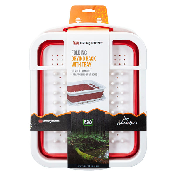 Folding Drying Rack with Tray