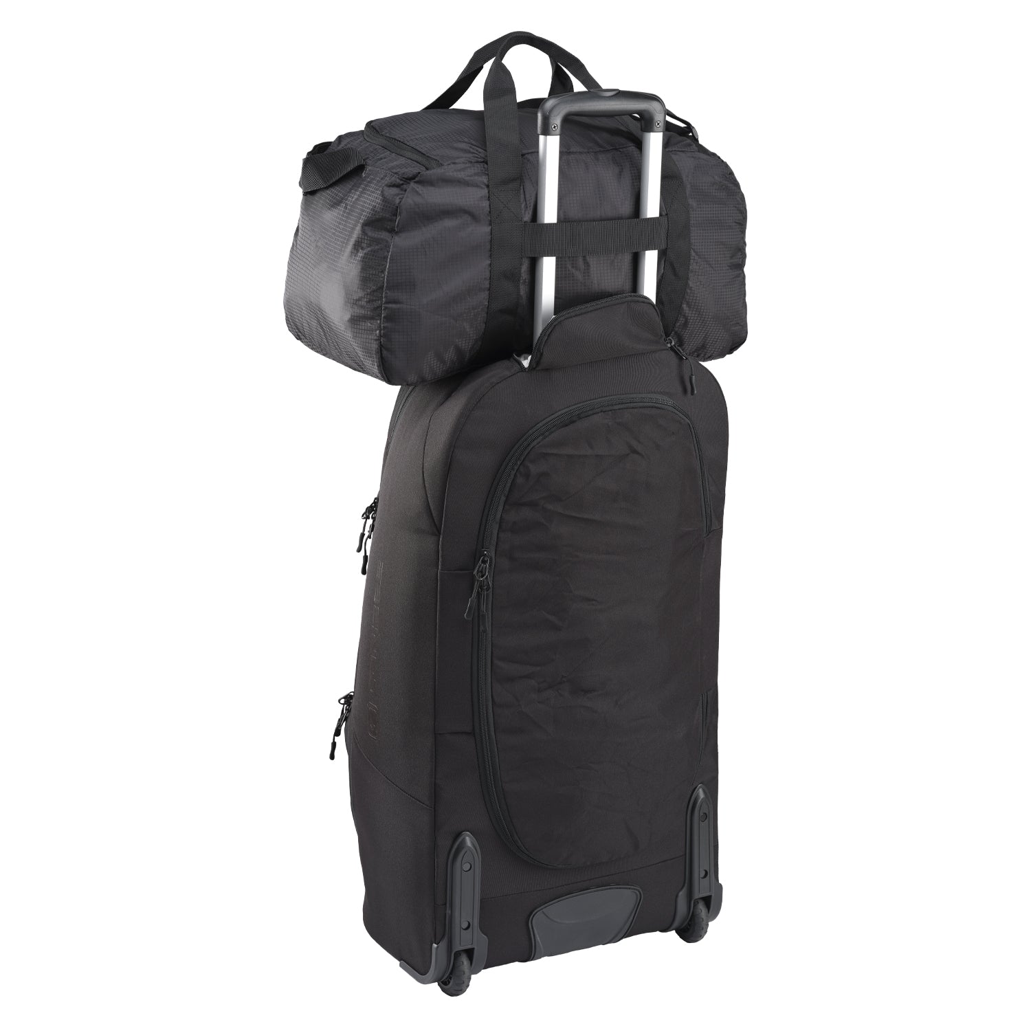 Caribee Folding 37L Duffle Bag luggage trolley pass through