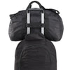 Caribee Folding 37L Duffle Bag luggage trolley pass through zoom