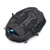 Caribee Helix 30L Backpack Black front zip pouch