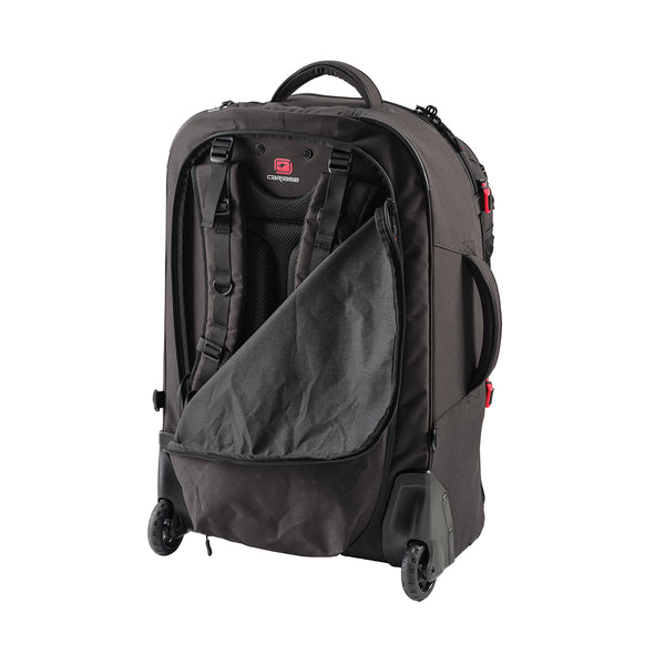 Caribee Sky Master 70L III wheel travel backpack concealable harness system 2