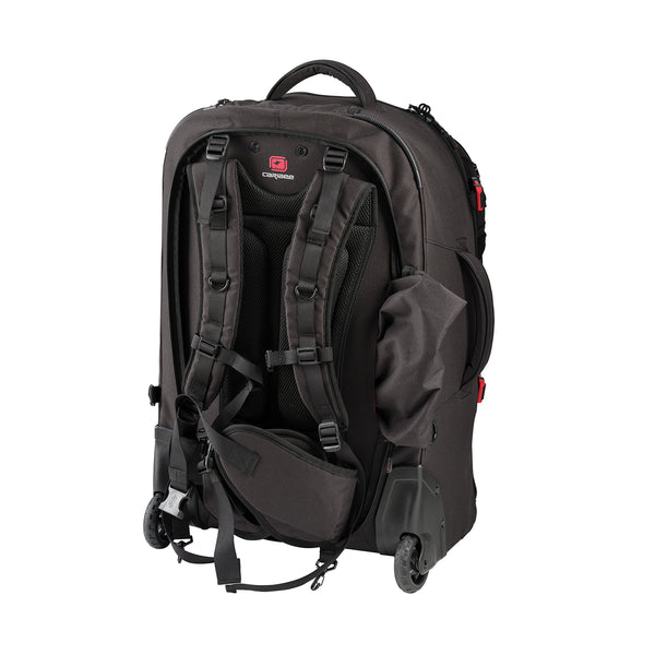 Caribee Sky Master 70L III wheel travel backpack concealable harness system 4