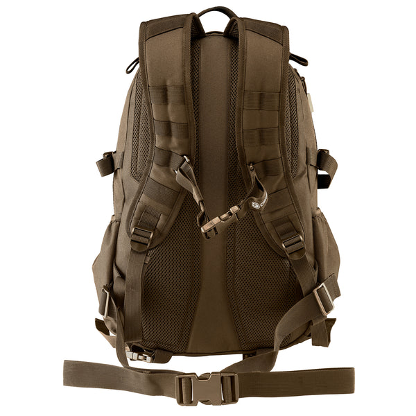 Caribee M35 Incursion backpack Ochre rear harness