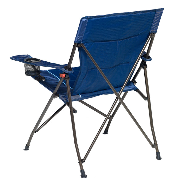 Caribee Lagoon Folding Chair back Navy