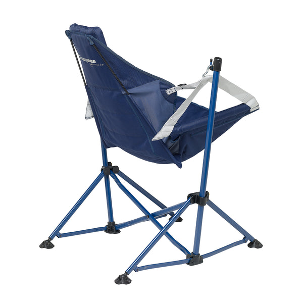 Caribee Regal Hammock Chair in Navy rear view