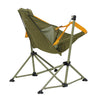 Caribee Regal Hammock Chair in Olive rear view