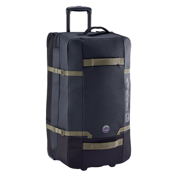 Caribee Split Roller 100L Luggage Black front view