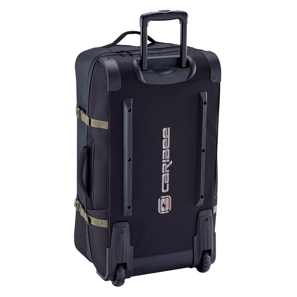 Caribee Split Roller 100L Luggage Black rear