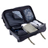 Caribee Split Roller 100L Luggage Black open