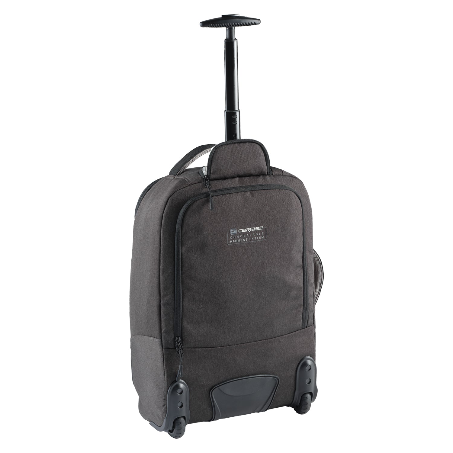 Caribee Adventure 40 Hybrid wheel aboard bag rear view