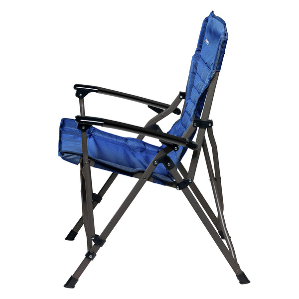 Caribee Crossover Chair Navy side
