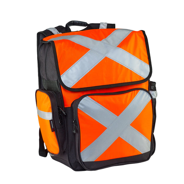 Caribee Pilbara 34L safety backpack orange