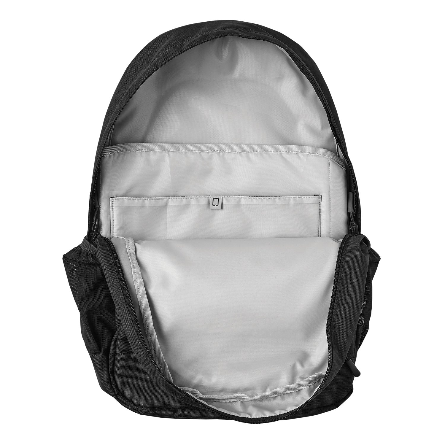 Caribee Rhine 35L Backpack Black main compartment open