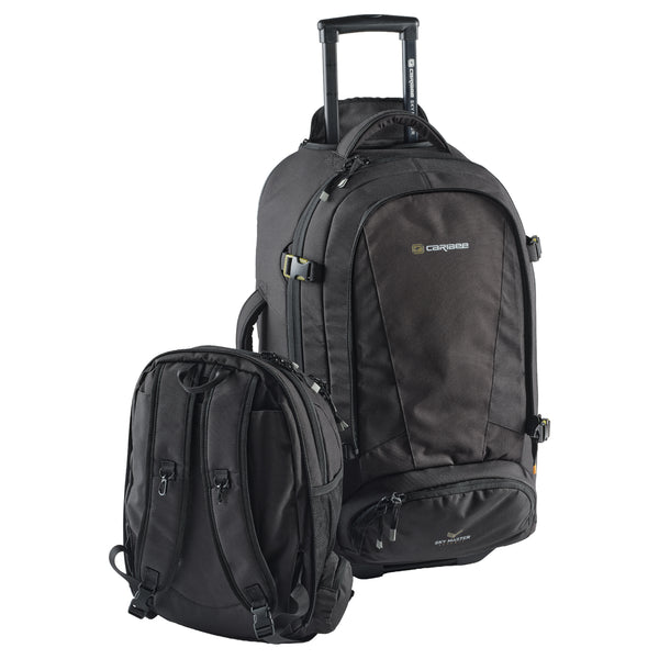 Caribee Sky Master 70 IV Black daypack off harness view