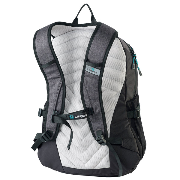 Caribee Triple Peak 26L backpack black harness