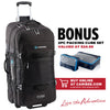 Caribee Global Explorer V2 125L wheel travel luggage with bonus 2pc packing cube set valued at $24.95