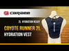 Video of hydration running vest