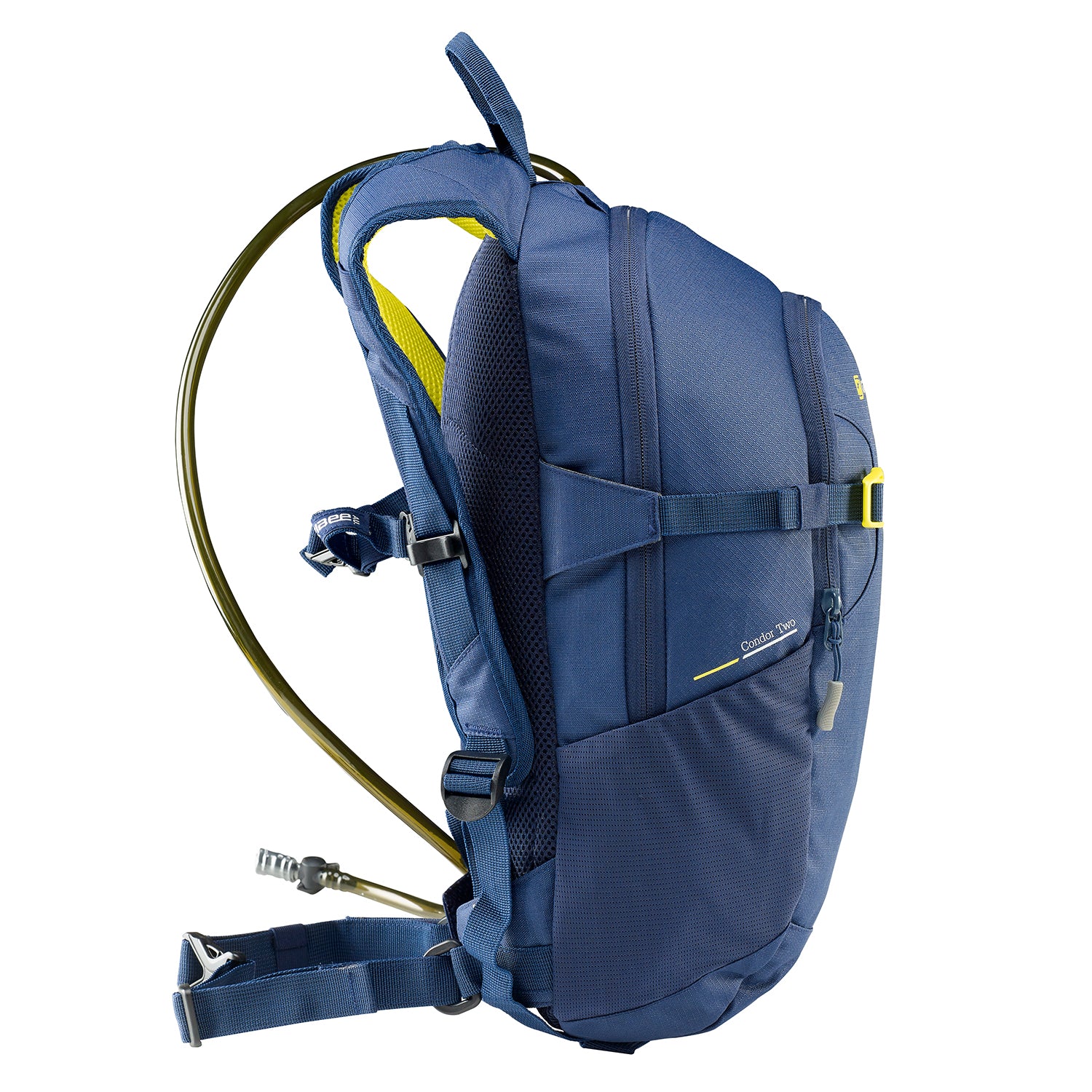 Caribee Condor Two 2L Hydration backpack in Ink Blue - side