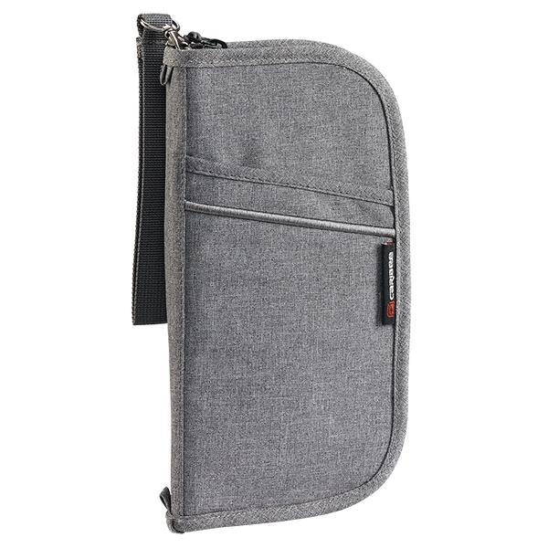 Caribee Document wallet in Charcoal