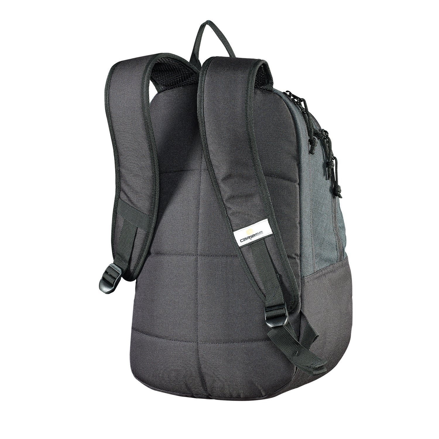 Caribee Rush backpack Black rear view