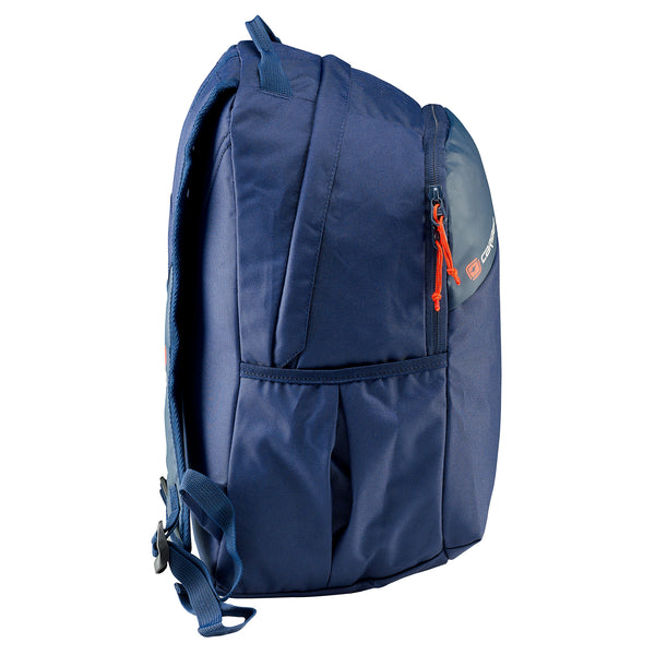 Caribee Sierra 20L backpack - Navy side profile