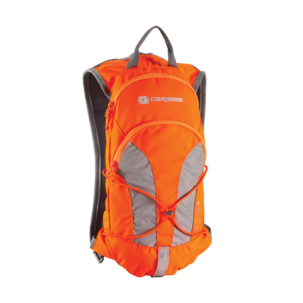 Caribee Stinger 2L hydration backpack in Orange