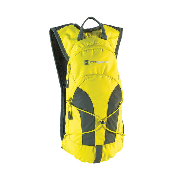 Caribee Stinger 2L hydration backpack in Yellow