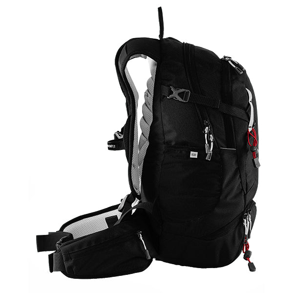 Caribee Trek 32 backpack Black side