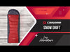 Caribee Snow Drift Jumbo sleeping bag video